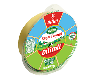 Sütaş Kaşar Peyniri 150 g (8 Dilim)