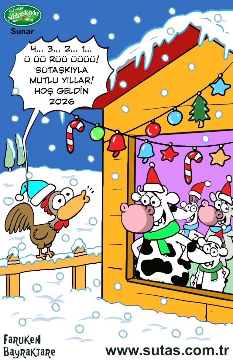 Günün Karikatürü-31.12.2025 Günün Karikatürü-31.12.2025