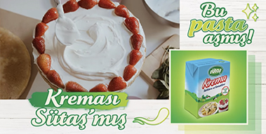 Bu Pasta Aşmış, Kreması Sütaş'mış!