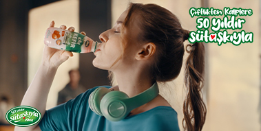 50 Yıldır Sütaşkımız Karşılıklı!<br>Sütaş Kaf Kefir