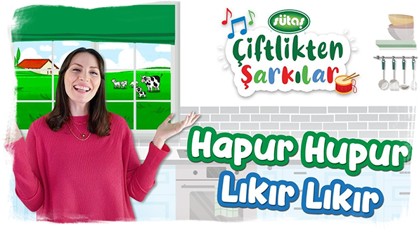 “Çiftlikten Şarkılar” Serimizin Yeni Şarkısı “Hapur Hupur Lıkır Lıkır” Yayında! “Çiftlikten Şarkılar” Serimizin Yeni Şarkısı “Hapur Hupur Lıkır Lıkır” Yayında!