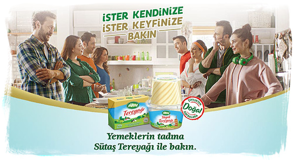 İster Kendinize İster Keyfinize Bakın, Yemeklerin Tadına Sütaş Tereyağı ile Bakın! İster Kendinize İster Keyfinize Bakın, Yemeklerin Tadına Sütaş Tereyağı ile Bakın!