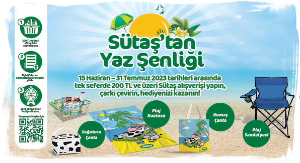 Sütaş’tan Yaz Şenliği Sütaş’tan Yaz Şenliği