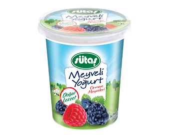 Sütaş Meyveli Yogurt Orman Meyveleri 500 g