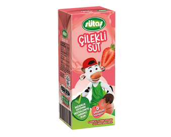 Sütaş 200 ml Çilekli Süt