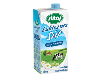 Sütaş 1000 ml Laktozsuz Süt