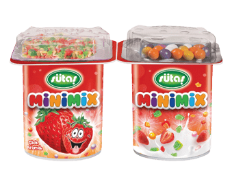Sütaş Minimix Çilekli 2x85 g
