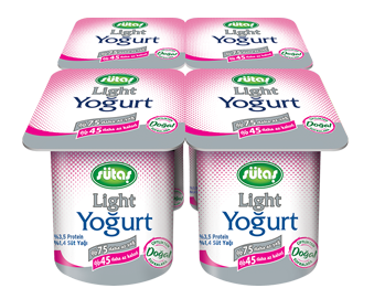 Sütaş Light Yoğurt 4x125 g