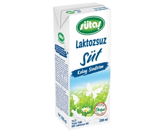 Sütaş 200 ml Laktozsuz Süt