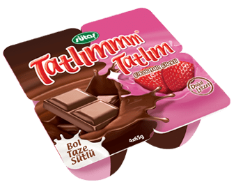 Sütaş Tatlımmm Tatlım Çikolatalı Çilekli 4x65 g